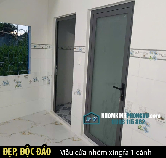 39+ Các mẫu cửa nhôm xingfa 1 cánh đẹp, độc đáo